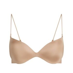 SKIMS WIRELESS FORM MICRO STRAP PLUNGE BRA | CLAY 38C